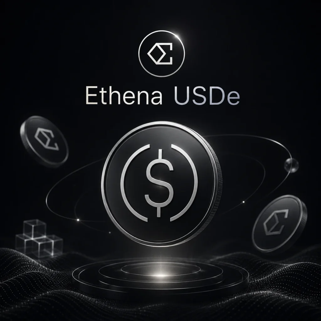 Ethena USDe stabilcoin csökkenő volumene 2026-ban