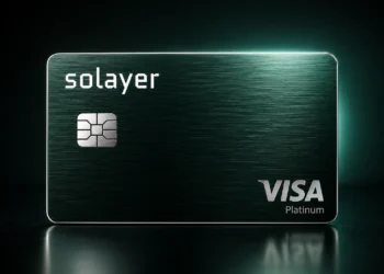 Solayer VISA stabilcoin fizetési kártya