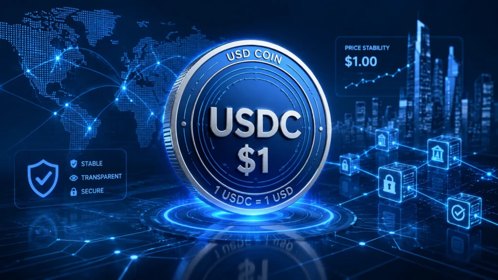 USDC stabilcoin a Circle kibocsátótól