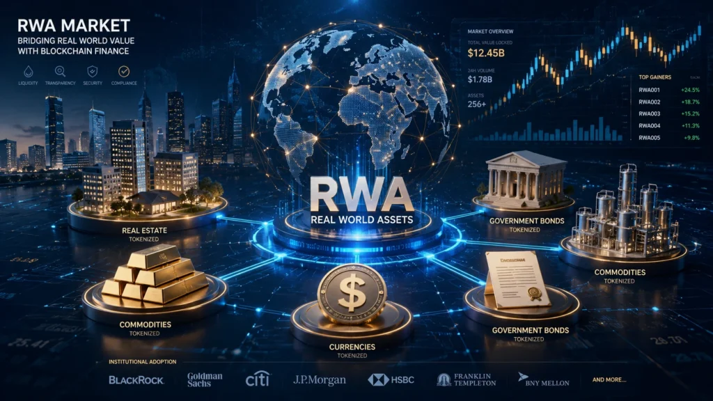 RWA Real Word Asset piac jelentős növekedés előtt áll. 