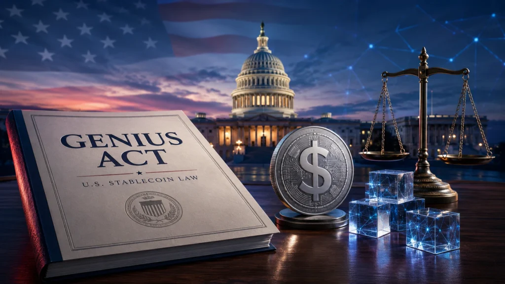 Genius Act USA stabilcoin törvény