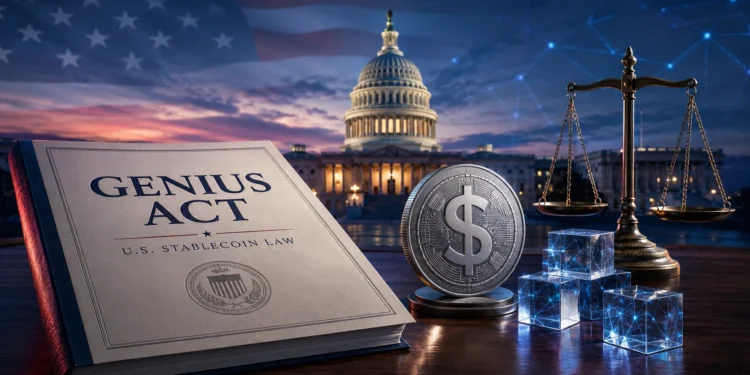 Genius Act USA stabilcoin törvény