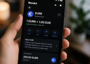 EURR stabilcoin a Revolut saját euro bázisú stablecoinja