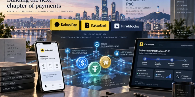 a dél-koreai Kakao Bank és a Kakao Pay stabilcoin fizetési infrastruktúrán dolgozik