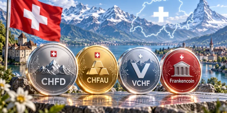 CHFD és más svájci frank alapú stabilcoinok