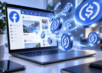 A Meta a Facebook tulajdonosa már USDC stabilcoinban is teljesít kifizetéseket.